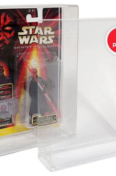 Evoretro: Evoretro Acryl Display Cases 2er-Pack für Actionfiguren