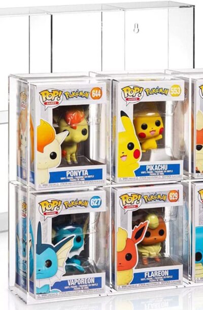 Evoretro: Evoretro Acryl Display Case für 6 Funko Pops