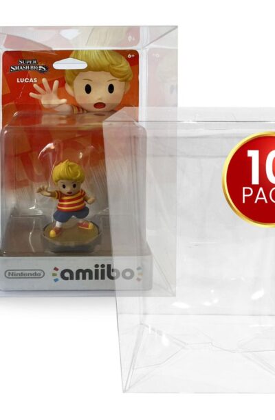 Evoretro: PET Gehäuse 10er-Pack für Amiibo Figuren