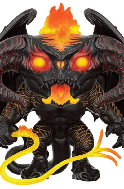 Funko: Herr der Ringe Super Sized POP! Movies Vinyl Figur Balrog 15 cm