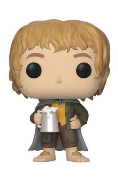 Funko: Herr der Ringe POP! Movies Vinyl Figur Merry Brandybock 9 cm