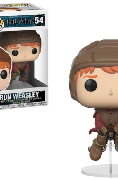Funko: Harry Potter POP! Movies Vinyl Figur Ron on Broom 9 cm