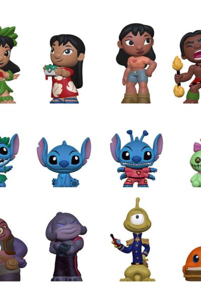 Funko: Lilo & Stitch Mystery Minis Minifiguren 5 cm Display (12)