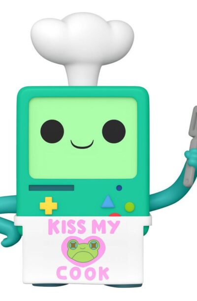 Funko: Adventure Time POP! Animation Vinyl Figur BMO Kiss my Cook 9 cm