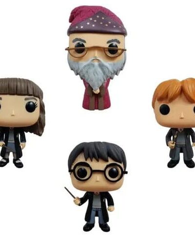 Funko: Harry Potter POP! Movies Vinyl Figuren 4er-Pack W1 9 cm