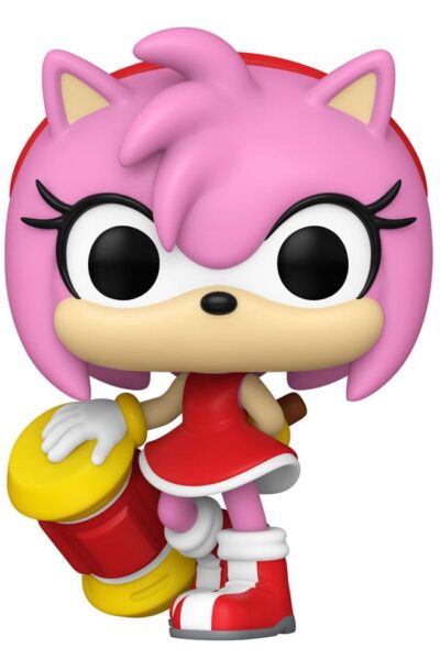 Funko: Sonic the Hedgehog POP! Games Vinyl Figur Amy Rose 9 cm