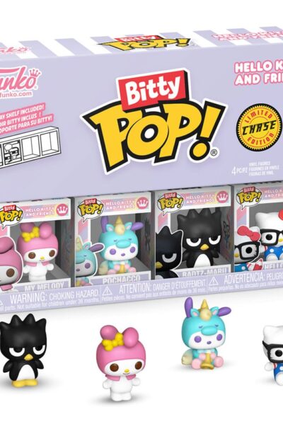Funko: Hello Kitty and Friends Bitty POP! Vinyl Figuren 4er-Pack Series 4 2 cm