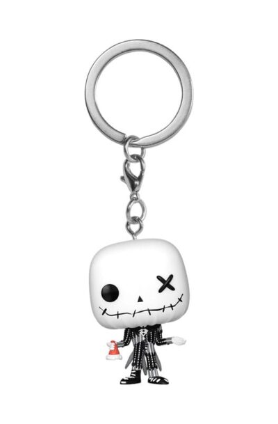 Funko: Nightmare before Christmas POP! Vinyl Schlüsselanhänger 4 cm Patchwork – Jack Display (12)