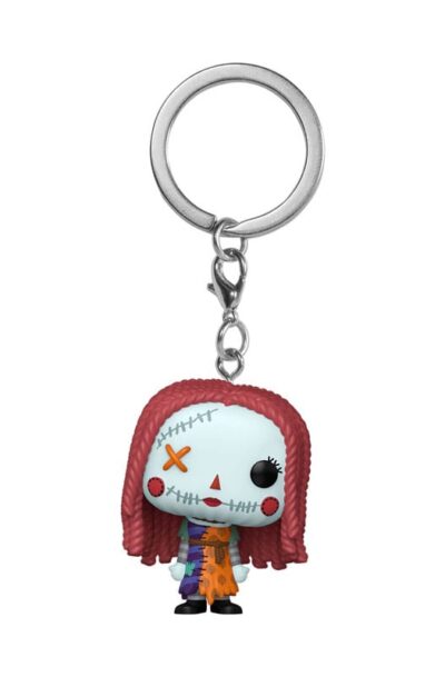 Funko: Nightmare before Christmas POP! Vinyl Schlüsselanhänger 4 cm Patchwork – Sally Display (12)
