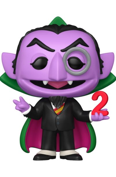Funko: Sesamstrasse POP! TV Vinyl Figur The Count 9 cm
