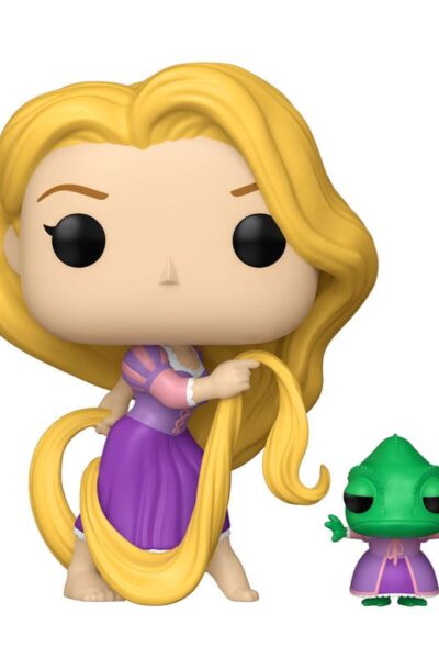 Funko: Rapunzel – Neu verföhnt POP!&Buddy Animation Vinyl Figur Rapunzel & Pascal 9 cm