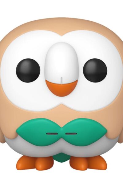 Funko: Pokemon POP! Games Vinyl Figur Rowlet 9 cm
