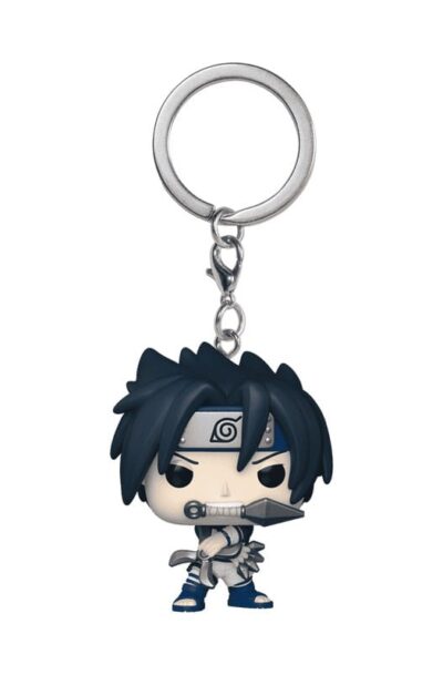 Funko: Naruto POP! Vinyl Schlüsselanhänger 4 cm Classic- Sasuke Display (12)