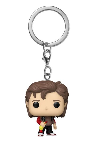 Funko: Stranger Things POP! Vinyl Schlüsselanhänger 4 cm Steve Harrington Display (12)