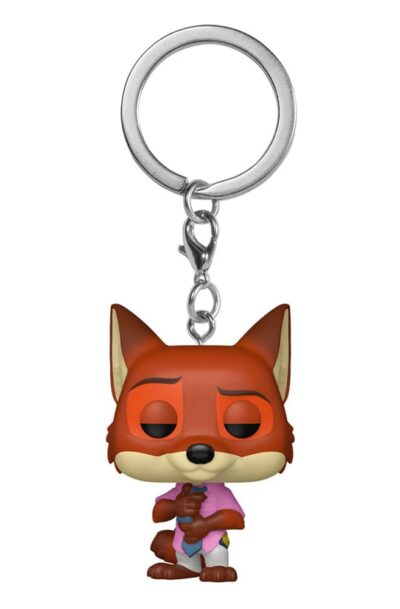 Funko: Zoomania 2 Pocket POP! Vinyl Schlüsselanhänger 4 cm Nick Wilde Display (12)