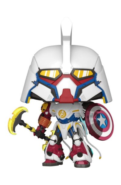 Funko: What If…? Super Sized POP! Marvel Vinyl Figur Super Mech 15 cm
