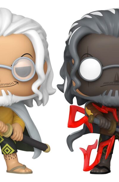 Funko: One Piece POP! Animation Vinyl Figuren Silvers Rayliegh w/CH 9 cm Sortiment (6)