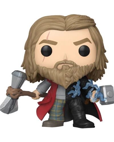 Funko: Marvel POP! Vinyl Figur Split- Thor/Bro Thor Exclusive 9 cm