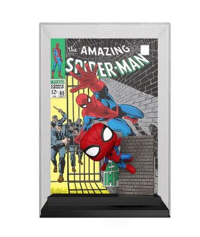 Funko: Marvel POP! Comic Cover Vinyl Figur Spider-Man ’65 9 cm