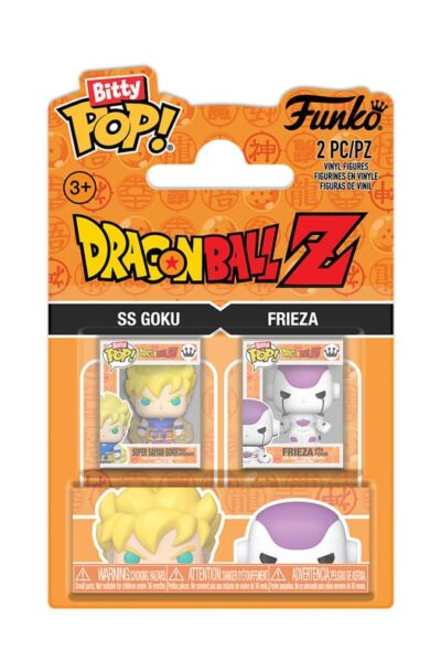 Funko: Dragon Ball Bitty POP! Vinyl Figuren 2er-Pack Goku & Freiza 2,5 cm