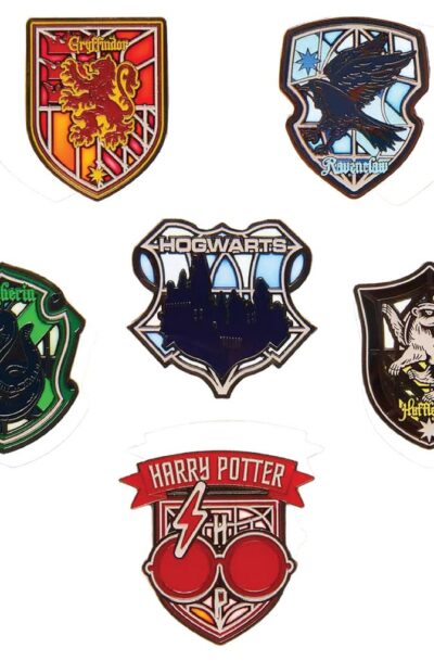 Funko: Harry Potter Loungefly Ansteck-Pins Stained Glass Display (12)