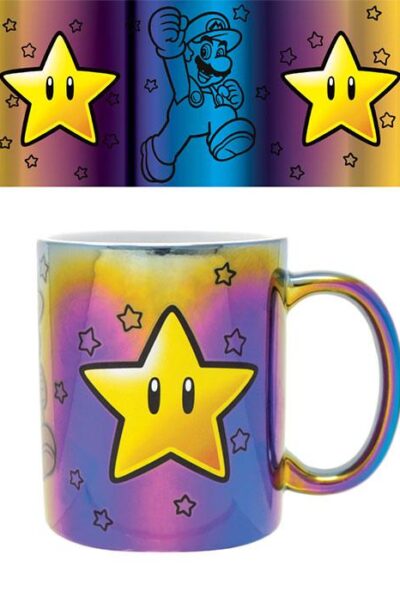 Pyramid International: Super Mario Metallic Tasse Star Power