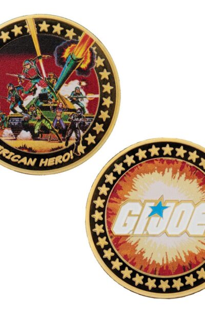 FaNaTtik: G.I. Joe Sammelmünze A Real American Hero 60th Anniversary 24k Gold Plated Limited Edition