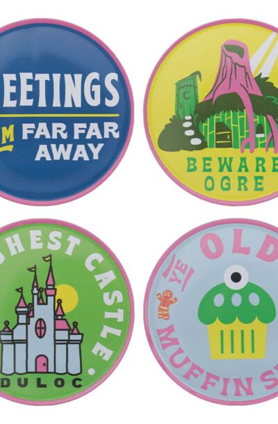 FaNaTtik: Shrek Untersetzer 4er-Pack