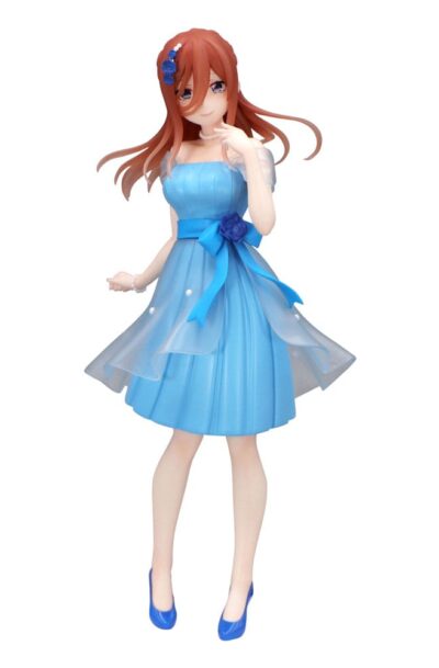 Furyu: The Quintessential Quintuplets Trio-Try-iT PVC Statue Nakano Miku Pastel Dress Ver. 21 cm