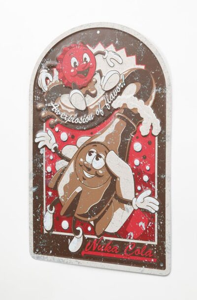 DEVplus: Fallout Me­tall­schild Vintage Ad 30 x 45 cm