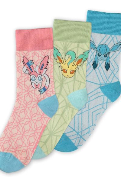 Difuzed: Pokémon Socken 3er-Pack Evoli Evolution 3.0 35-38