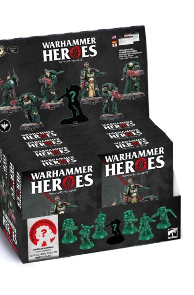 Games Workshop: Warhammer Heroes Miniaturen Dark Angels Display (8)