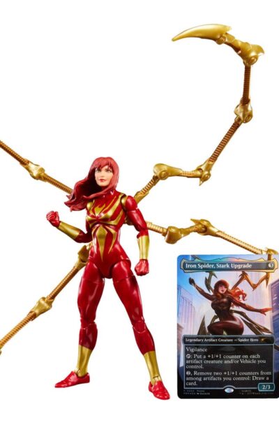 Marvel Legends Magic: The Gathering Actionfigur Mary Jane Watson (Iron Spider) (plus exklusive Foil-Karte) 15 cm