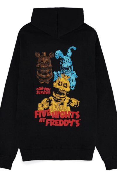 Difuzed: Five Nights at Freddy’s Kapuzenpullover mit Reissverschluss Can You Survive Grösse L