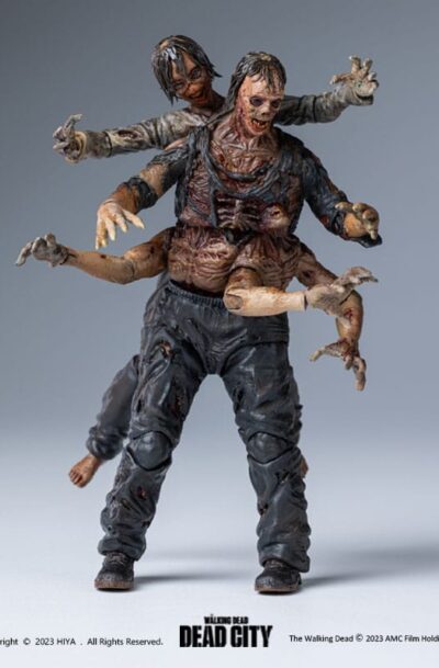 Hiya Toys: The Walking Dead Exquisite Mini Actionfigur 1/18 Dead City Walker King 11 cm
