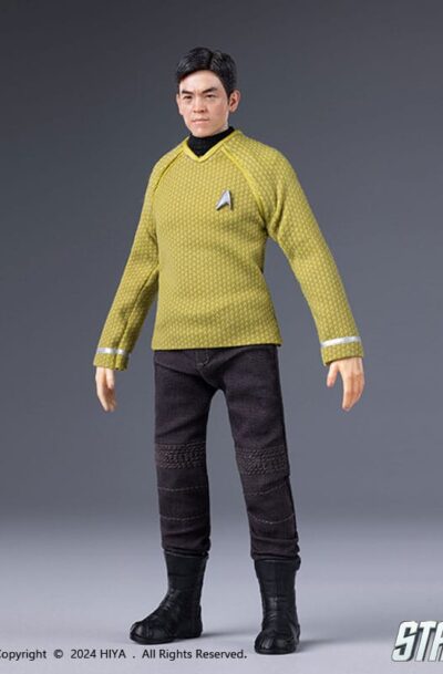 Hiya Toys: Star Trek 2009 Exquisite Super Series Actionfigur 1/12 Sulu 16 cm