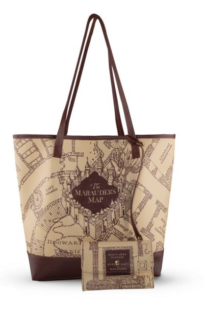 Cinereplicas: Harry Potter Tragetasche & Geldbeutel Marauder’s Map