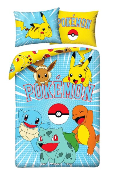Halantex: Pokémon Bettwäsche Ver. 14 140 x 200 cm / 70 x 90 cm