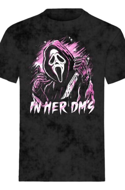 Indiego: Scream – Schrei! T-Shirt Ghost Face In her DM’s Grösse XL
