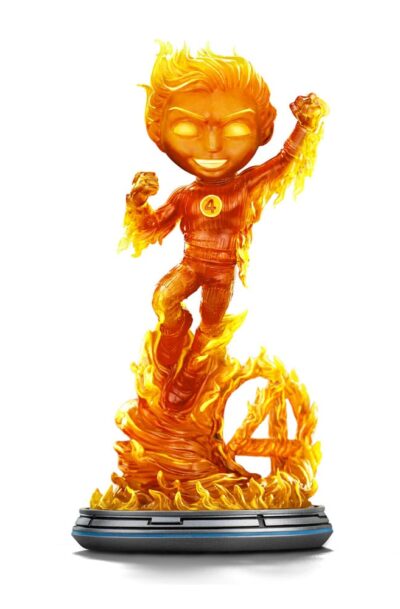 Iron Studios: Fantastic Four Mini Co. PVC Figur Human Torch 21 cm