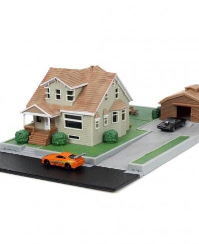 Jada Toys: Fast & Furious Nano Metalfigs Nano Scene Diorama Dom’s House