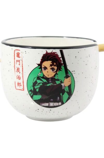 Just Funky: Demon Slayer Ramen-Schüssel mit Stäbchen Tanjiro 414 ml