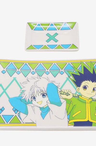 Just Funky: Hunter x Hunter Keramik Sushi Set mit Essstäbchen Gon & Killua