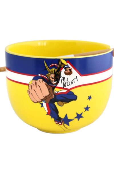 Just Funky: My Hero Academia Ramen-Schüssel mit Stäbchen All Might 414 ml