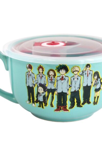 Just Funky: My Hero Academia Ramen-Schüssel mit Deckel und Henkel UA 532 ml