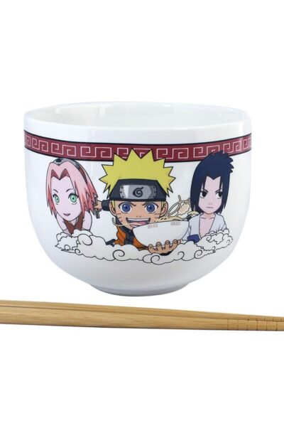 Just Funky: Naruto Shippuden Ramen-Schüssel mit Stäbchen Team Seven 414 ml
