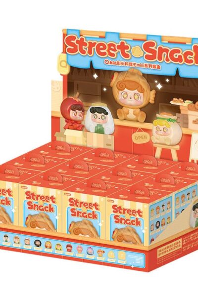 QKid: Street Snack Series Blind Box Figur 5 cm Display (12)