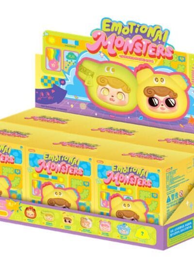 QKid: Emotional Hairy Monsters Series Blind Box Kopfhörer-Tasche 8 cm Display (6)