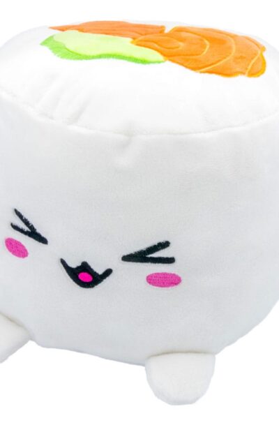 Joy Toy (IT): Plushi Plüschfigur Uramaki Sushi mit Lachs 20 cm