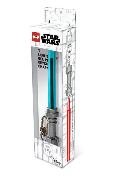 Joy Toy (IT): LEGO Star Wars Gelstift mit Clip Azurblau